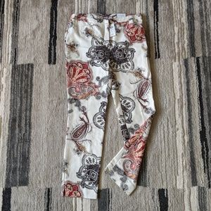 NWT Chico's Paisley Ankle Pants